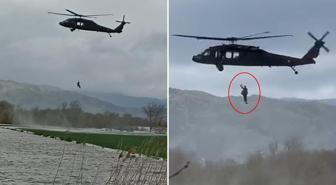 Bir hafta damda mahsur kaldı! Muhtar tesadüfen fark etti, film gibi operasyon başladı