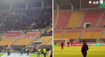 Samsunspor taraftarı deplasmanı iç sahaya çevirdi