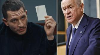 Türk televizyon tarihine geçecek sahne! Uraz Kaygılaroğlu, diziden Bahçeli'ye mesaj gönderdi