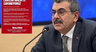Milli Eğitim Bakanı Tekin: 'Laikliği birlikte savunuyoruz' başlıklı metne dava açacağım