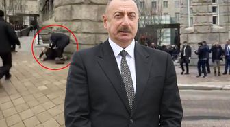 Yer: ABD! Aliyev'e yönelik protesto sırasında arbede çıktı
