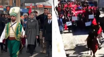 Şemsiye görüntüleriyle tartışma yaratan kaymakam için sokağa çıktılar
