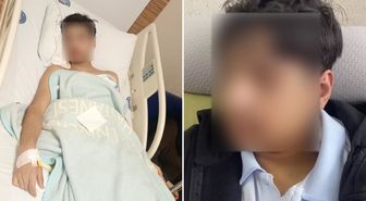 'Sıramdan kalkar mısın?' diyen öğrencinin çenesini kırdılar