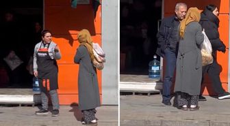 Mübarek Ramazan ayında çekilen bu görüntü izleyenleri ikiye böldü