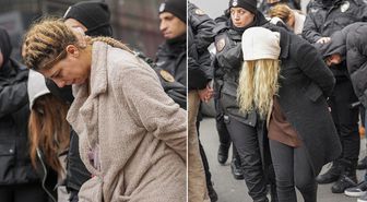 Elleri kelepçeli cepleri boş! Çocuk yaştaki şüphelilere elebaşından darbe