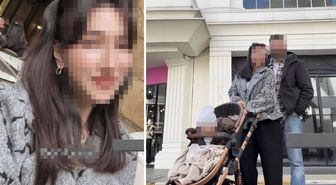 Eşi ve çocuğuyla fotoğraf paylaşan kadının düştüğü nota büyük tepki var
