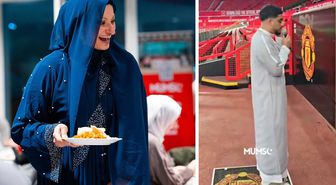 Bu yılda da tekrarlandı! Ezan sesi Old Trafford'da yükseldi