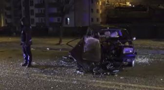 Gümüşhane'de iftara dakikalar kala feci kaza: 1 ölü, 3 yaralı