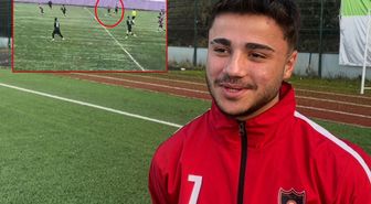 Yok böyle gol! 55 metreden ağları sarsan oyuncu o anları anlattı