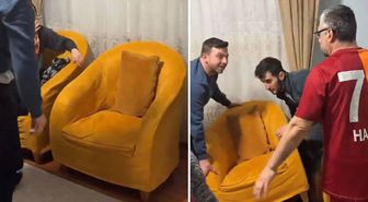 Maç esnasında koltuğun uğursuzluk getirdiğine inanan taraftardan maçı döndüren hareket