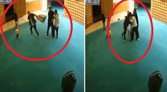 Teravih çıkışı olay: Cami görevlilerini tekme tokat dövdü