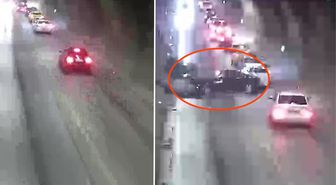 Amasya'da korkunç kaza, otomobiller tünelde kafa kafaya çarpıştı