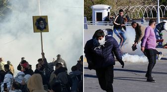 Irak da karıştı! Şiiler Yeşil Bölge'ye akın etti, polis sert müdahale etti