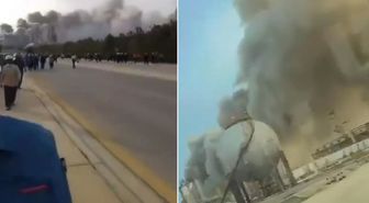 İran, Suudi Arabistan petrolünün kalbini vurdu! Aramco rafinerisinden dumanlar yükseliyor