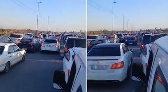 Lübnan'dan büyük kaçış! Araçlarıyla sınıra doğru akın ettiler