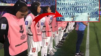 İran Kadın Milli Futbol Takımı 160 çocuğun ölmesine kayıtsız kalmadı
