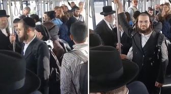 Görüntü Türkiye'den! İsraillileri görünce, otobüste bir anda slogan atmaya başladılar
