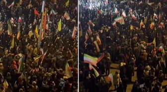 İran'da binlerce kişi Hamaney için sokaklara döküldü