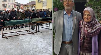 50 yıllık hayat arkadaşlığı aynı gün son buldu