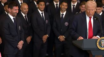 Trump, İran'ı nasıl katlettiğini Messi'nin yanında anlattı