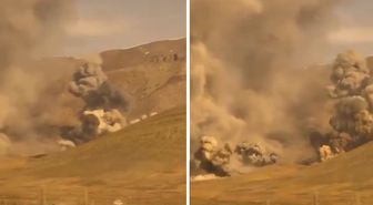 ABD ve İsrail, Devrim Muhafızları Ordusu'nun yeraltı tesisini bombaladı