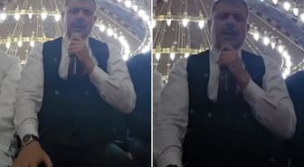 Bakan Çiftçi teravihten sonra böyle Kur'an-ı Kerim okudu