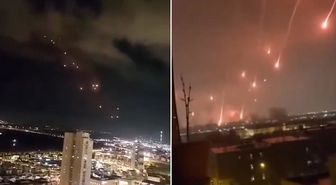 İran, Tel Aviv'i vuruyor! İşte Demir Kubbe'nin etkisiz kaldığı anlar