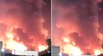 Irak'ın Basra kentinde hareketli dakikalar: ABD merkezli petrol tesisinde patlama