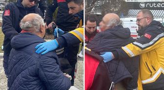 Bolu'da bankta oturan erkeğe sözlü tacizde bulunduğu iddia edilen yaşlı adam darp edildi
