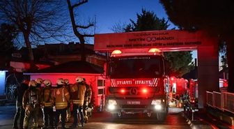 Sarıyer'de hastanede çıkan yangın söndürüldü