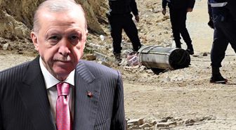 Gaziantep'te düşürülen füzeyle ilgili Cumhurbaşkanı Erdoğan'dan ilk sözler