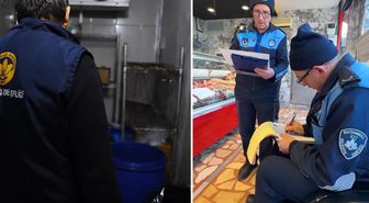 Kasapları denetleyen ekipler, gördükleri manzarayı affetmedi