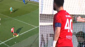 Uzaklaştırdığı top evin balkonuna gitti