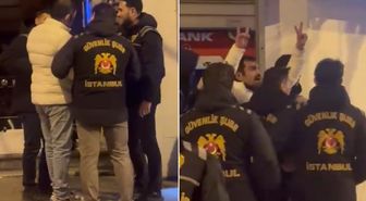 Oyuncu Ufuk Bayraktar'dan 8 Mart yürüyüşüne müdahale! Polis araya girdi