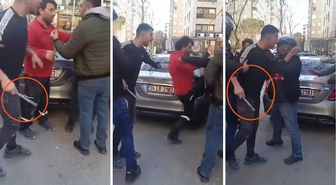 . Kadıköy'de trafikte dehşet, kamyonet şoförüne demir çubukla saldırdılar