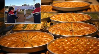 Baklavada kullanılacak kanserojen maddeli 2 ton fıstık ele geçirildi