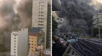 İsrail'den Lübnan'da yeni katliam! Sivillerin yaşadığı binalar vuruldu