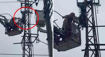 Hırsızlık için çıktığı elektrik direği sonu oldu