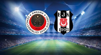 Gençlerbirliği-Beşiktaş maçının 11'leri belli oldu