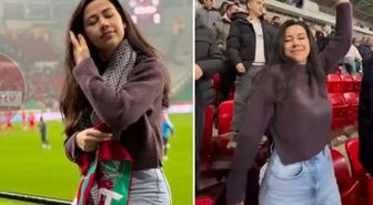 Diyarbakırlı hemşire İkra, Amedspor maçında kendinden geçti