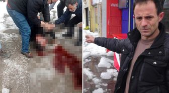Çatından üzerine kar ve buz kütlesi düşen kişi ağır yaralandı