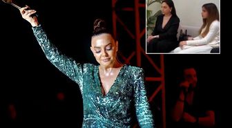 Anne refleksi! Ebru Gündeş kızını özel uçakla getirdi