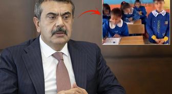 Tepki çeken bir görüntü daha! İzleyenler Bakan Tekin'i etiketledi: Gereğini yapın