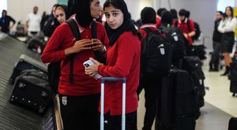 İran Kadın Milli Futbol Takımı İstanbul Havalimanı'na iniş yaptı
