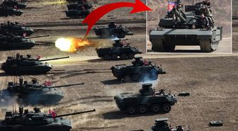 Savaş hazırlığı gibi hamle! Veliahtıyla birlikte tankın başına geçti
