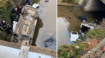 Giresun'da otomobil dere yatağına uçtu! 3 kişi öldü, 2 kişi ağır yaralandı
