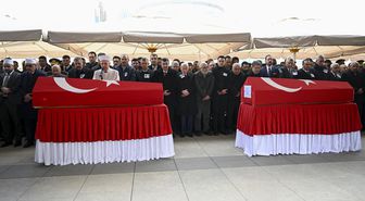 Katar'da şehit olan ASELSAN teknisyenleri son yolculuklarına uğurlandı