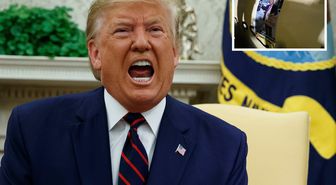 İran'ın füzenin üstüne koyduğu fotoğraf Trump'ı sinirlendirecek