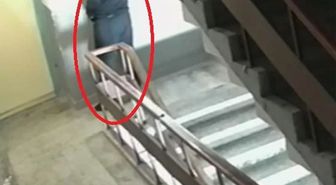 Kayseri'de kurye, sipariş getirdiği binaya idrarını yaptı