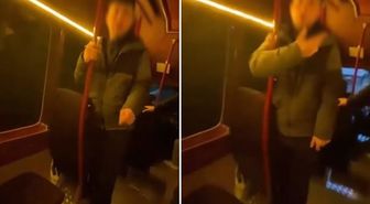 Genç kızı taciz eden şüpheliyi minibüsçüler yakaladı! Dikkat çeken U dönüşü